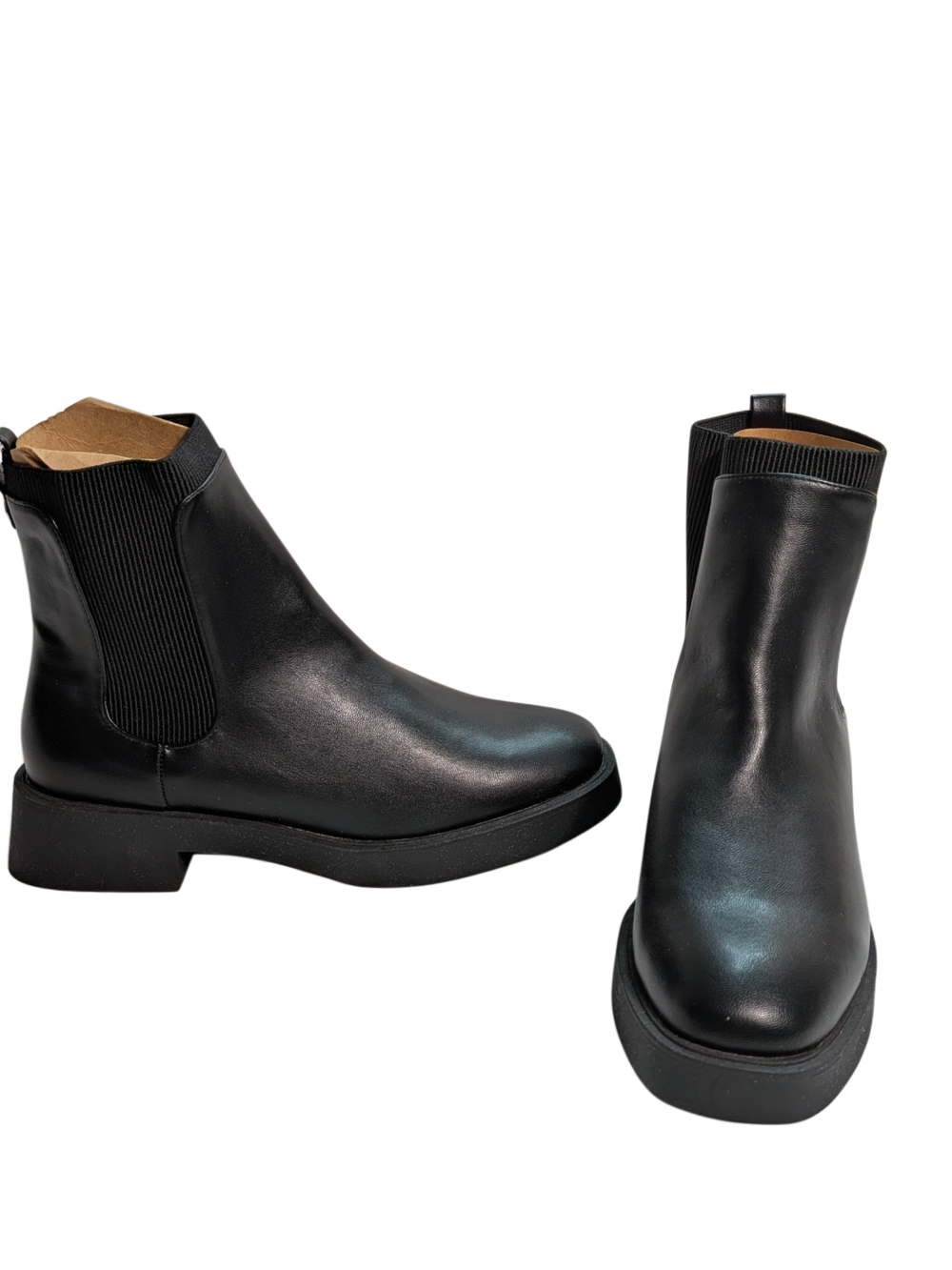 Kenneth Cole Reaction Skyee Chelsea Womens Size 11 Black Pull On Ankle Boots NIB - Picture 6 of 9